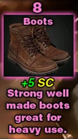 X boots, cropped