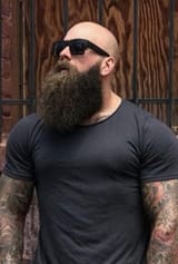 bald men cool
