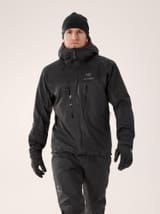 S25-X000006454-Alpha-Jacket-Black-Front-View