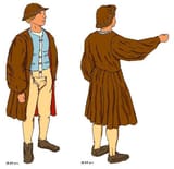 Renaissance+clothing+Flemish+Peasant+Man+1500s+Front+&amp;Back+view-3563131873