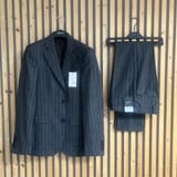 pinstripe suit