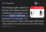 glycogen