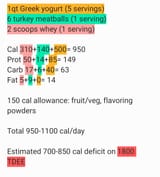Ultimate weightloss plan