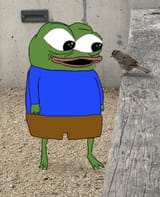 Apu And A Bird