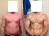 before after