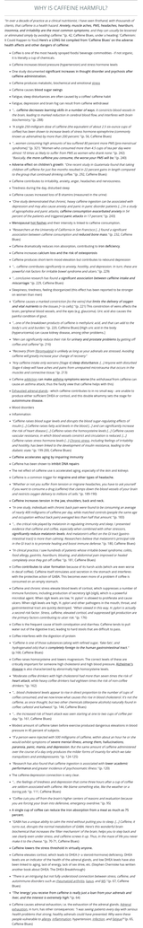 Caffeine Blues - Hidden Dangers of America&#039;s #1 Drug - Book Summary