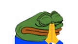 praying pepe