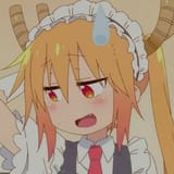 Dragonmaid Cute Adorable Face Awkward Looking to Side Vivian CuddlyViv