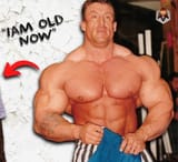 phat faced 0% body fat roider brags about living to old age lol