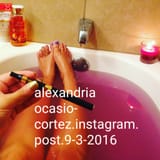 aoc instagram feet posting boobs vape