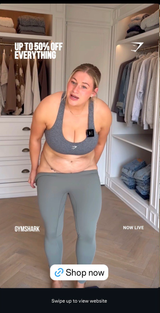 average gymshark ad in obamas america