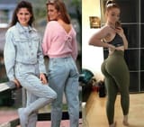 fashion trends before and after