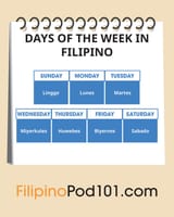 Filipino_week_days