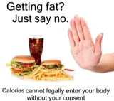 just say no