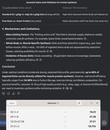 Essential Amino Acid Utilization for Protein Synthesis - DeepSeek