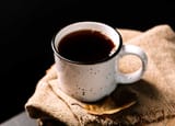 black coffee