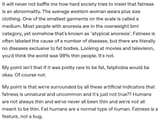fatness is a feature