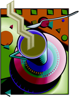 coffeehouse cutout
