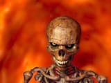 evil skeleton