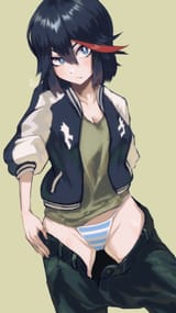 __matoi_ryuuko_kill_la_kill_drawn_by_kenosousaku__bd3bd61d1a71683d5b8c875f957cff54