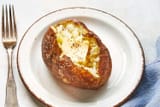 microwaved potato