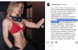 woman hitting rock bottom