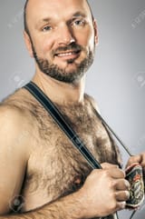 20312100-an-image-of-a-hairy-man-in-bavarian-tradition