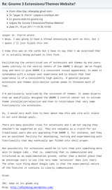 Allan Day hates themes and customization