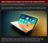 Apple&#039;s Foldable iPhone