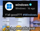 just gonna leave