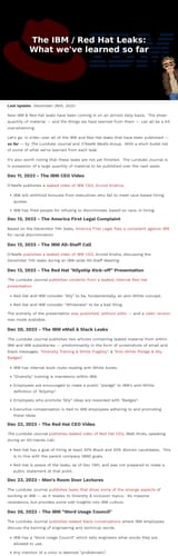 IBM _ Red Hat Leaks