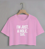 Just a hole