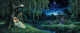 elven-harpist