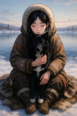 20250617_2140_Nenets Winter Embrace_simple_compose_01jxzpdxxyfmxa0gkbjxj42qss