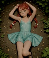 2159002-photograph of red hair, twin braids, bra-nova3dcg(055 wainsfw(02 reanima))-3