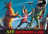 atf destroying a dog