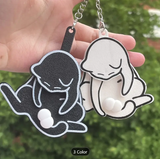 Cat balls keychain