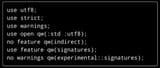 perl i heard you like pragmas
