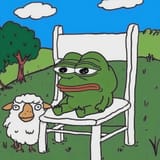 tiny-pepe-on-chair-with-sheep