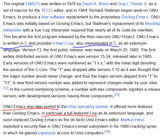 emacs