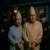 20250622_0101_Coneheads Arrested at Night_simple_compose_01jyb3hqnden1asz18bzj9p5rg