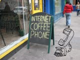 internet coffee phone meme