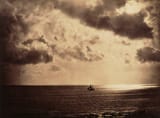 Gustave Le Gray (French, 1820-1884) Brig on the Water - Albumen print image, 1856