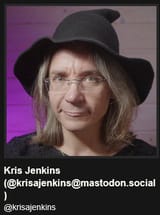 Kris Jenkins (@krisajenkins@mastodon.social) (@krisajenkins) XCancel