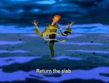 return the slab