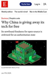china open sourcing everything tech