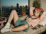 1000001-rotated photograph of red hair, twin bra-cuteMix3