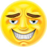 smiling