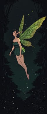 fairy-flying-night-cartoon