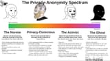 Privacy-Anonymity Spectrum